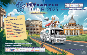 Lascia la tua testimonianza contro l'abbandono al pet camper tour per una grande campagna